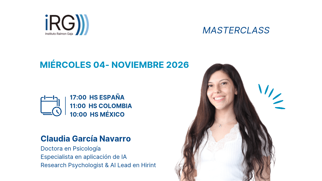 Masterclass: ¿Qué puede hacer realmente la IA por un profesional de la Psicología?