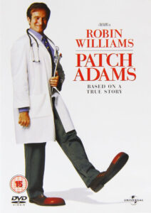 <imagen-del-cartel-publicitario-de-la-pelicula-patch-adams-con-Robin-Williams>